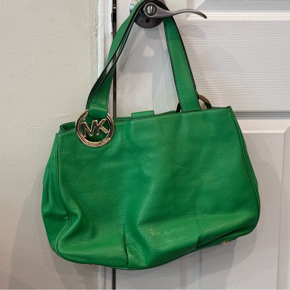 Michael Kors Green Tote Bag